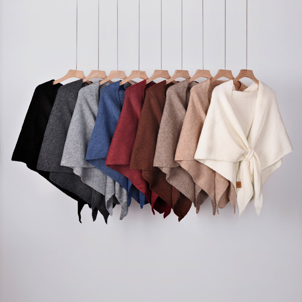 Nordisk Filt™ – Noelle Knotenschal (1 kaufen – 2 erhalten)